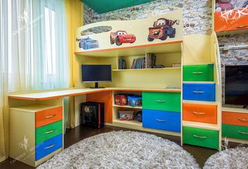 детская комната для двух мальчиков (Проект №71)