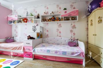 Детская спальня 2 девочек (Проект №59)